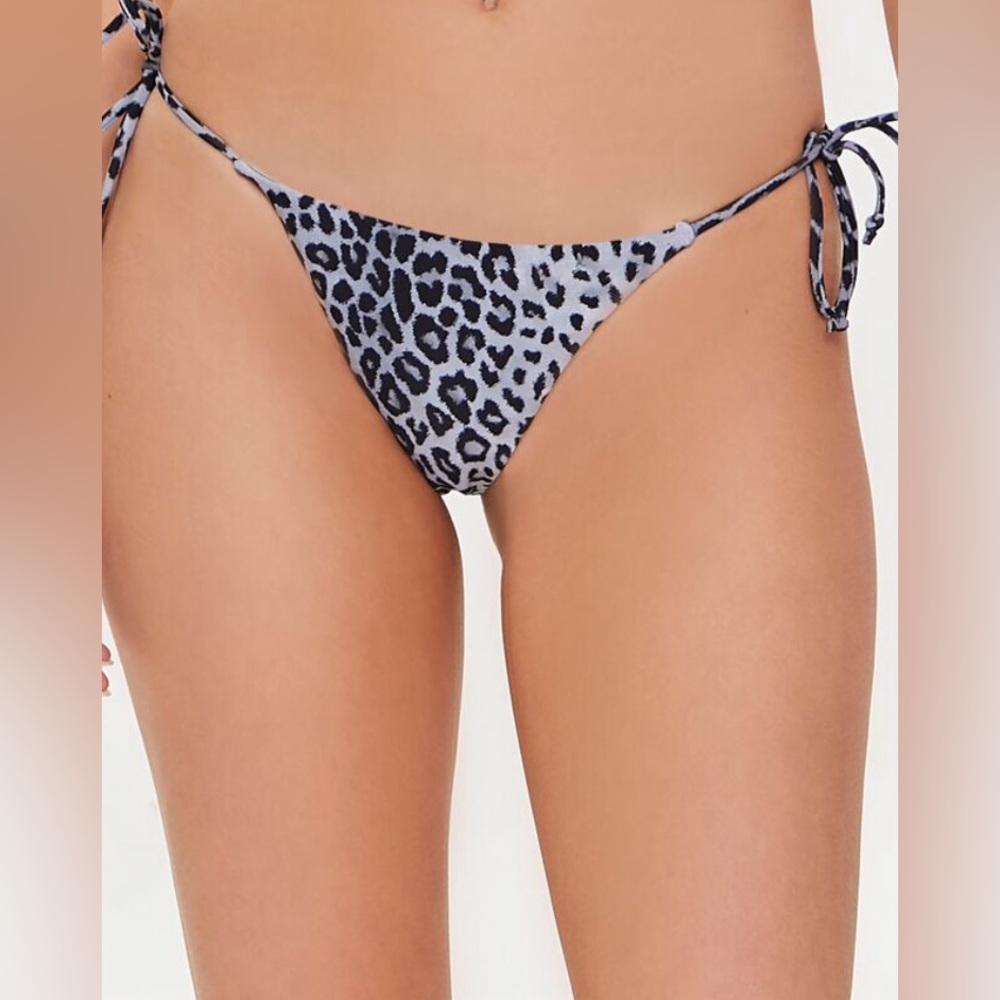 Leopard String Bikini - Picture 8 of 12